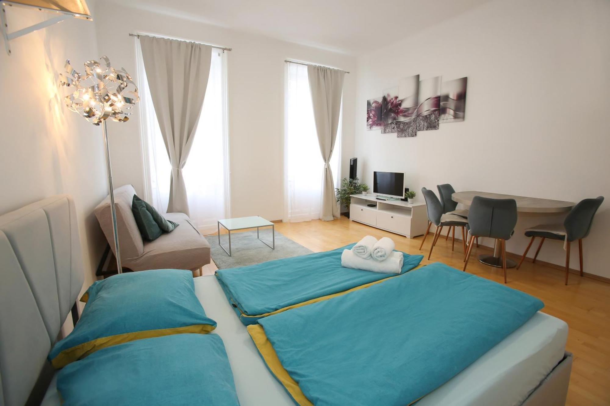 Downtown Bliss Modern Retreat With Free Parking And Fast Internet 600 Mbits Apartamento Viena Exterior foto